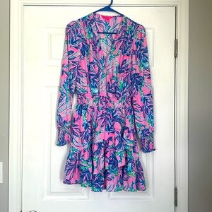 Lilly Pulitzer Cristiana Stretch Dress Size 2